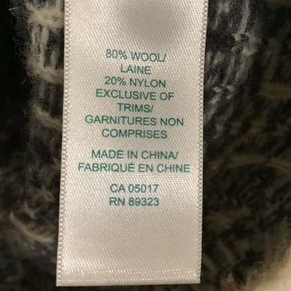 Roots Knit Wool Fair Isle Scoop Neck Sweater Size S - Picture 12 of 12